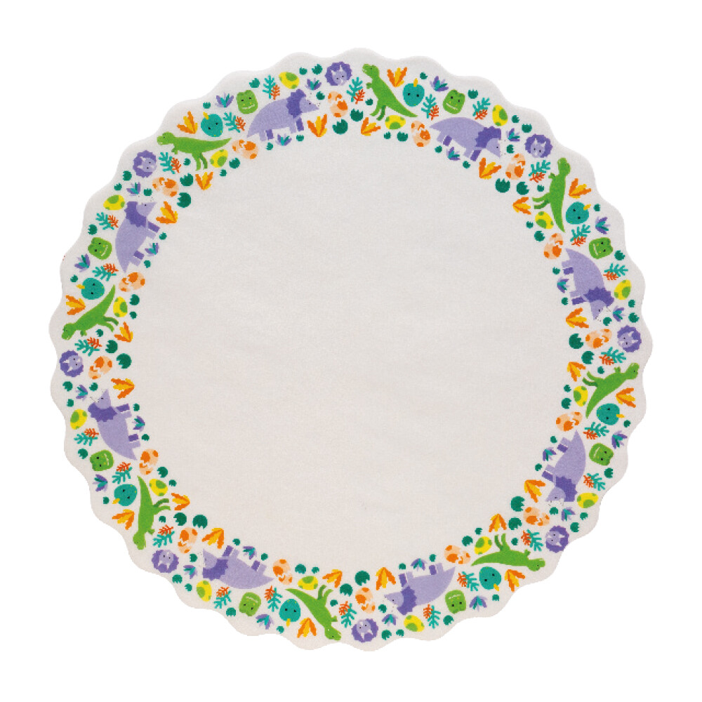 Decora Papierové dekoračné podložky - Dino 30 cm