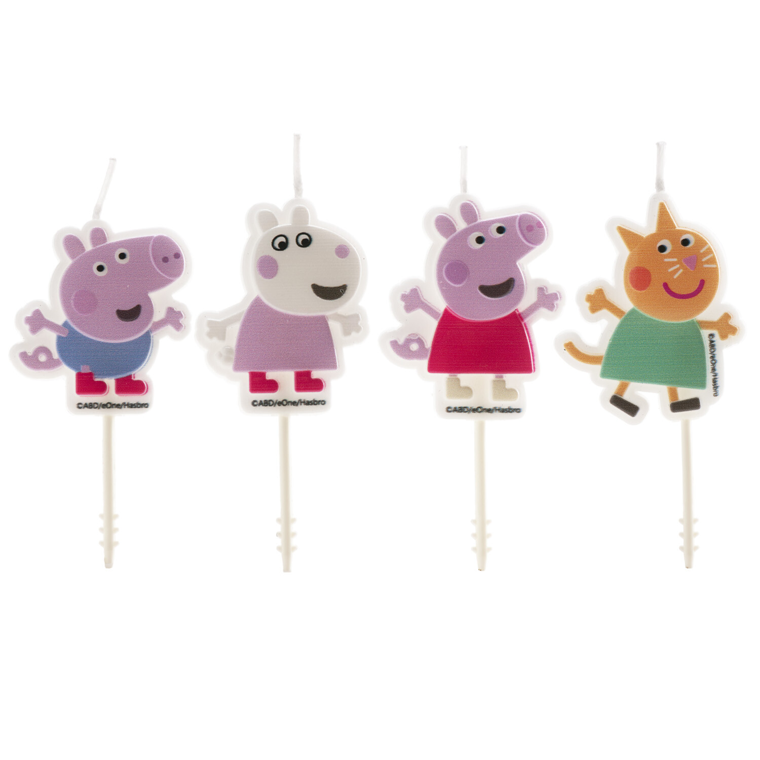 Dekora Sviečky na tortu - Peppa Pig 4 ks