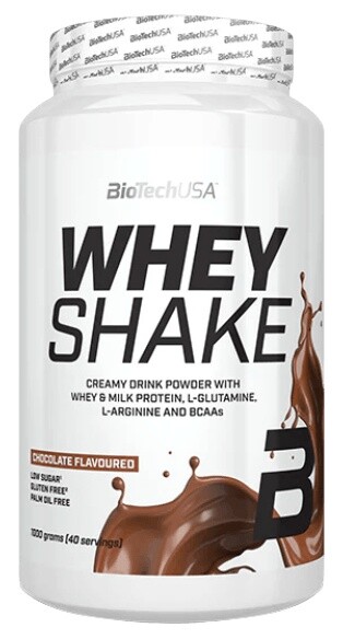 Biotechusa whey shake 1000 g - čokoláda + šejkr wave 600 ml zadarmo