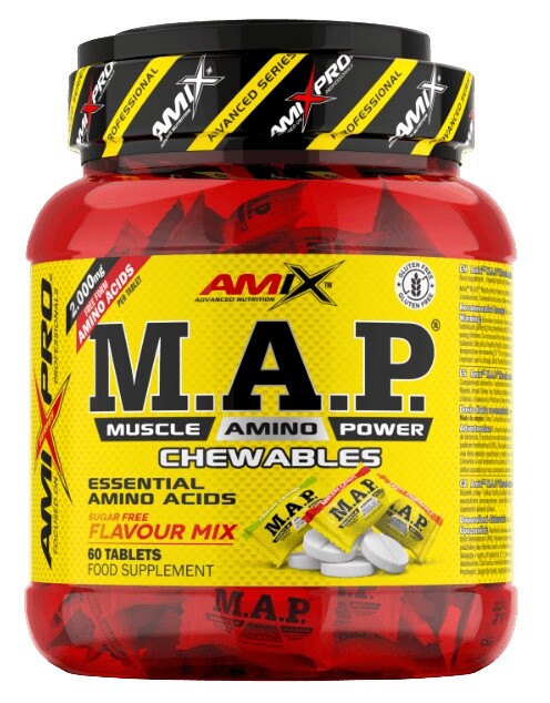 Amix m.a.p. 2000 mg chewables tabs zero sugar