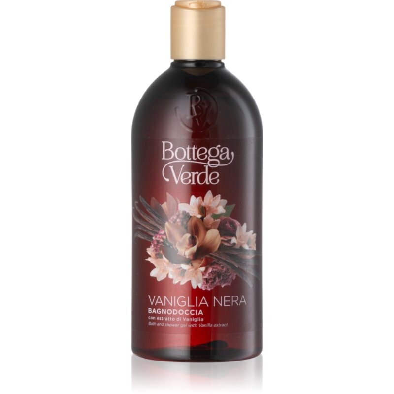 Bottega Verde Vaniglia Nera ošetrujúca sprchová pena s vanilkou 400 ml