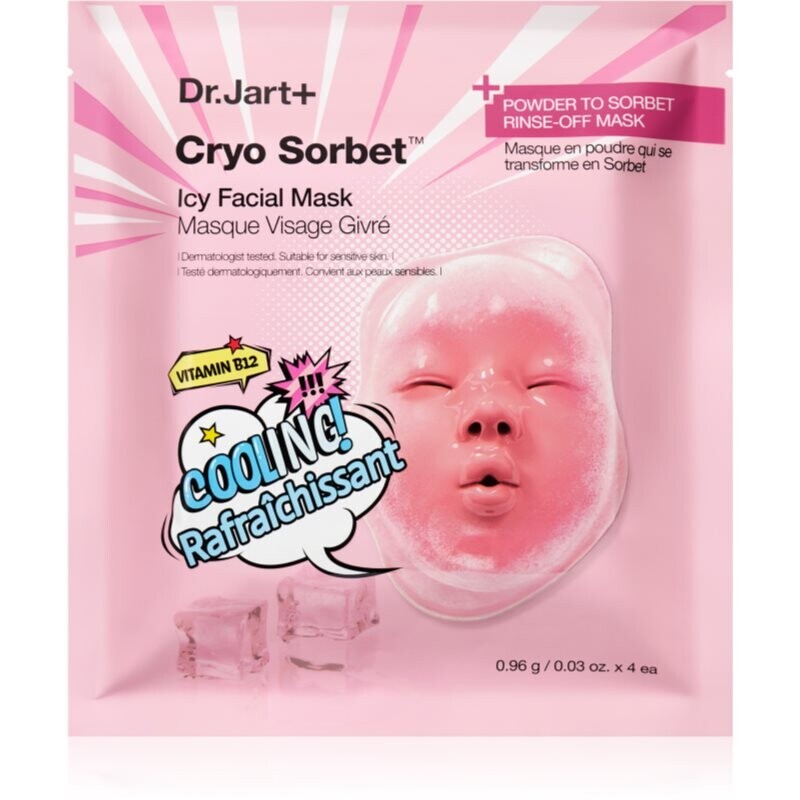 Dr. Jart+ Cryo Sorbet Icy Facial Mask hydratačná maska s chladivým účinkom 3.06 g