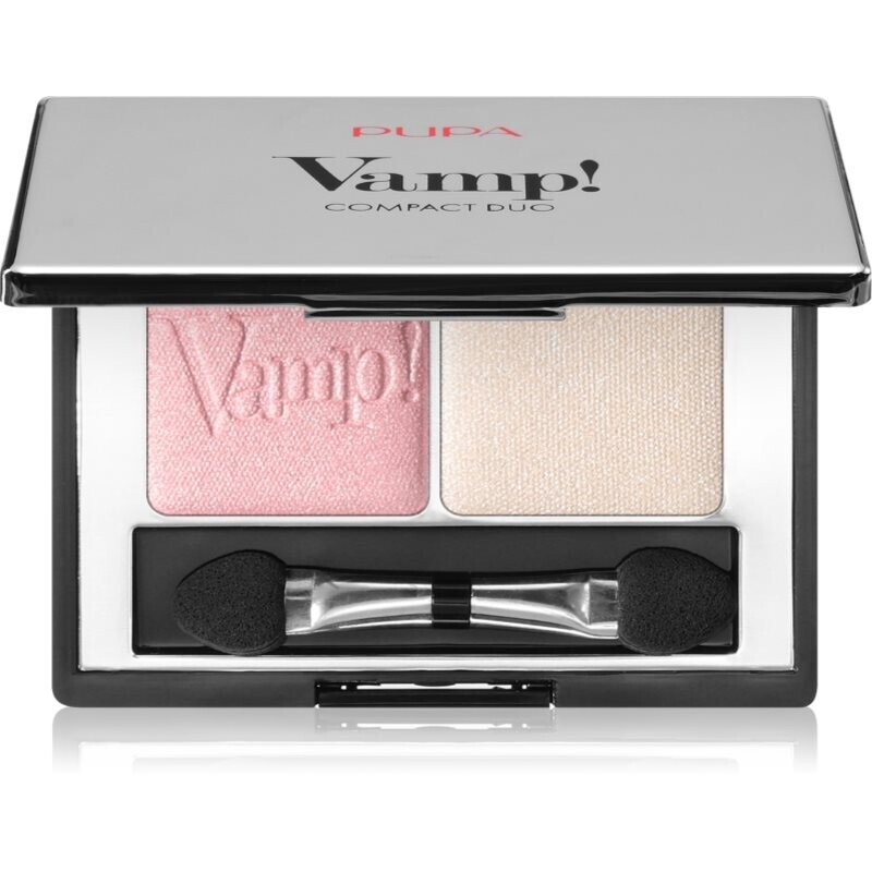 PUPA Milano Vamp! Compact Duo duo očné tiene odtieň 001 - Rose Perlage 2.2 g