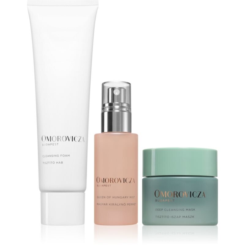 Omorovicza Cleansing and Hydrating Set luxusná starostlivosť pre dokonalé vyčistenie pleti