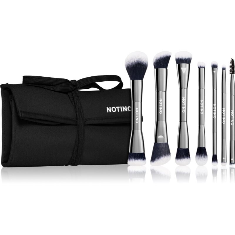 Notino Dual-End Make-Up Brush Set sada štetcov 7 ks