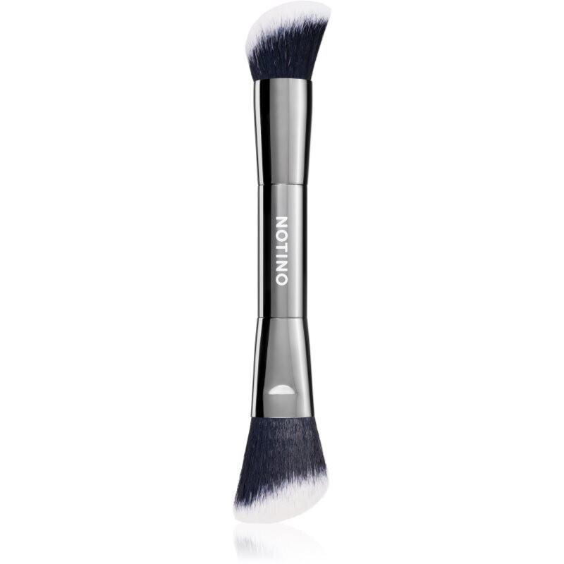 Notino Dual-End Contour Brush 440 štetec na lícenku, kontúrovanie a rozjasňovač obojstranný 1 ks