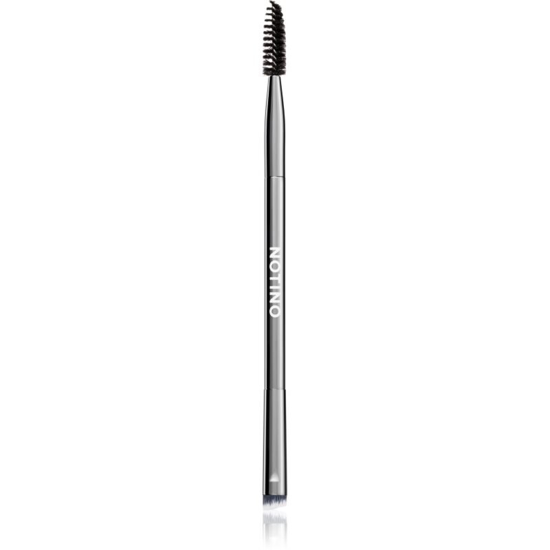 Notino Dual-End Brow & Liner Brush 453 štetec na obočie a očné linky obojstranný 1 ks