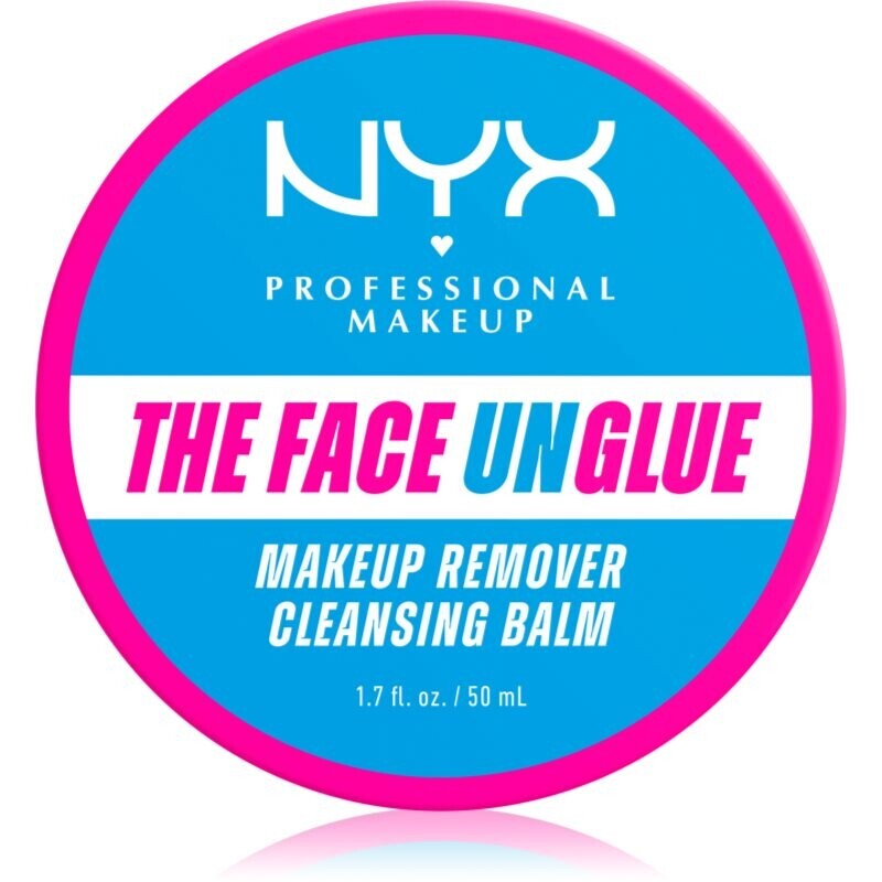 NYX Professional Makeup The Face Unglue odličovací a čistiaci balzam s bambuckým maslom 50 ml