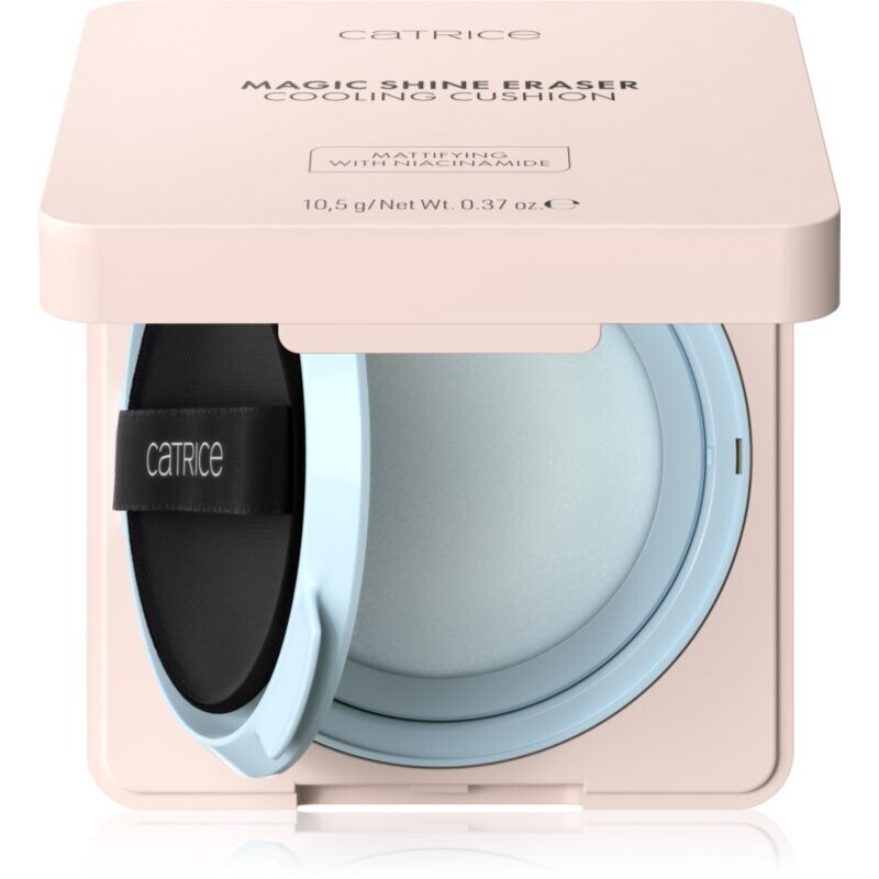 Catrice Magic Shine Eraser Cooling Cushion zmatňujúca podkladová báza s chladivým účinkom odtieň C010 Cool Cloud 10.5 g