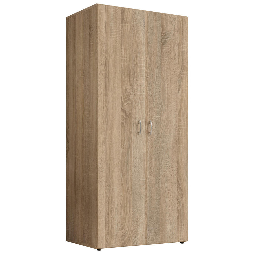 Carryhome SKRIŇA S OTOČNÝMI DVERAMI, dub sonoma, 81/177/51 cm