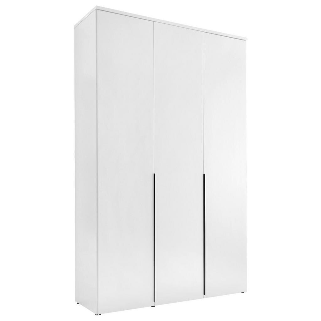 Carryhome SKRIŇA S OTOČNÝMI DVERAMI, biela, 135/225/52 cm