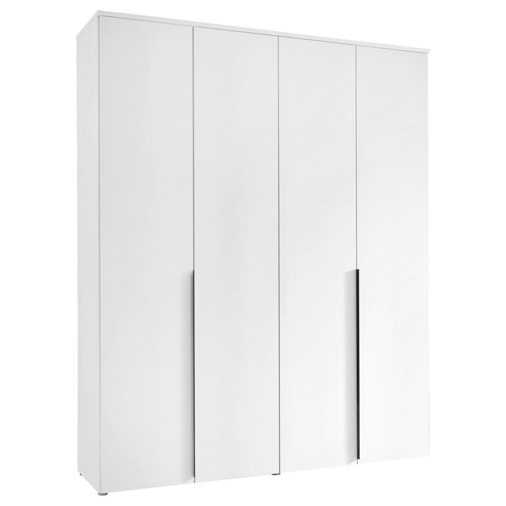 Carryhome SKRIŇA S OTOČNÝMI DVERAMI, biela, 180/225/52 cm
