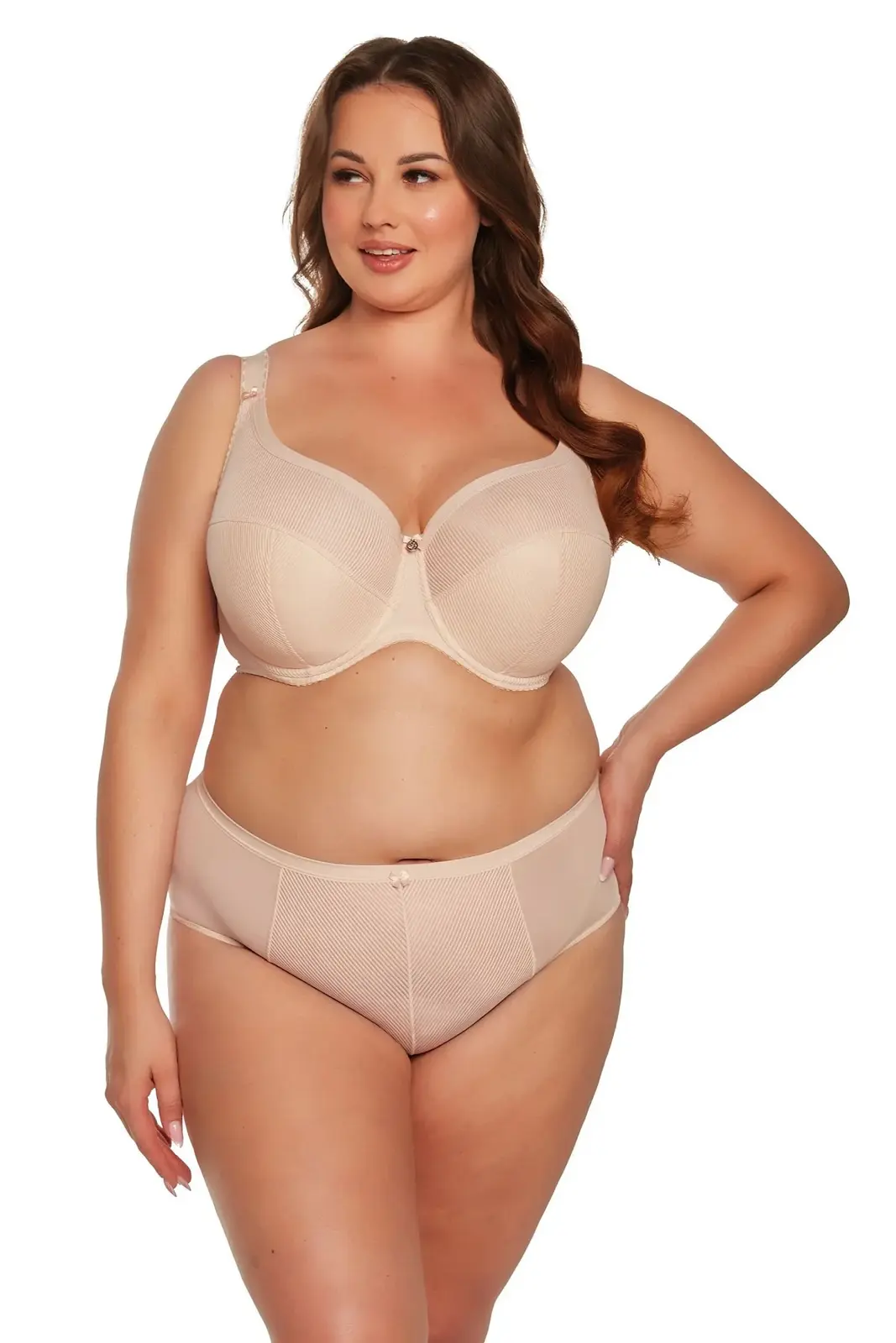 Gaia nohavičky GFP 1058 Sonia M-2XL Béžová 4XL
