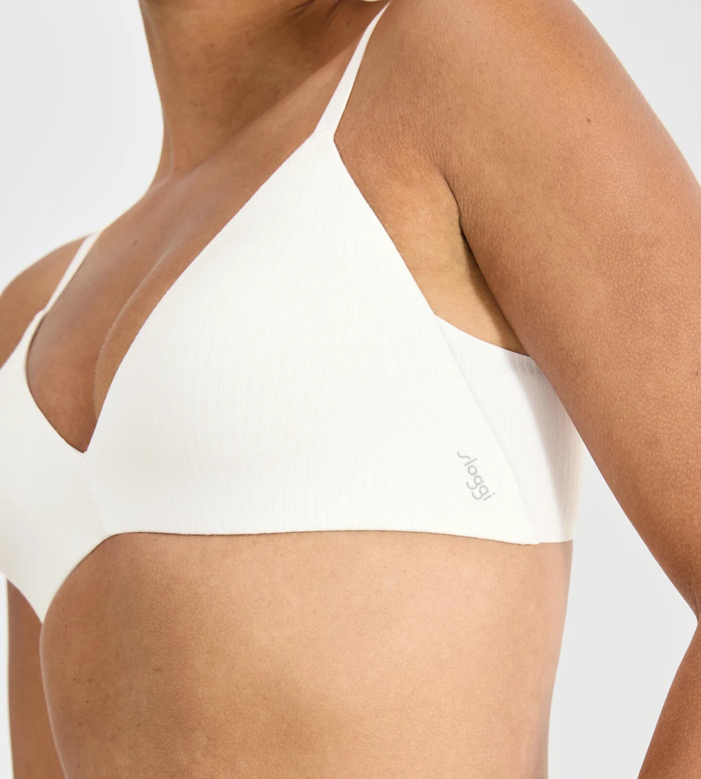 sloggi ZERO Feel Pure The UP Push Up - WHITE - SLOGGI WHITE - SLOGGI SILK WHITE XL