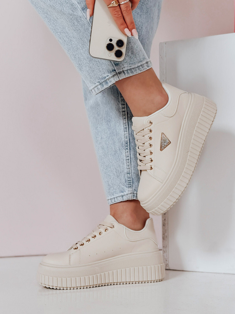 Dámske tenisky na platforme SNIKPIK beige FashionStreet ZY0927 36