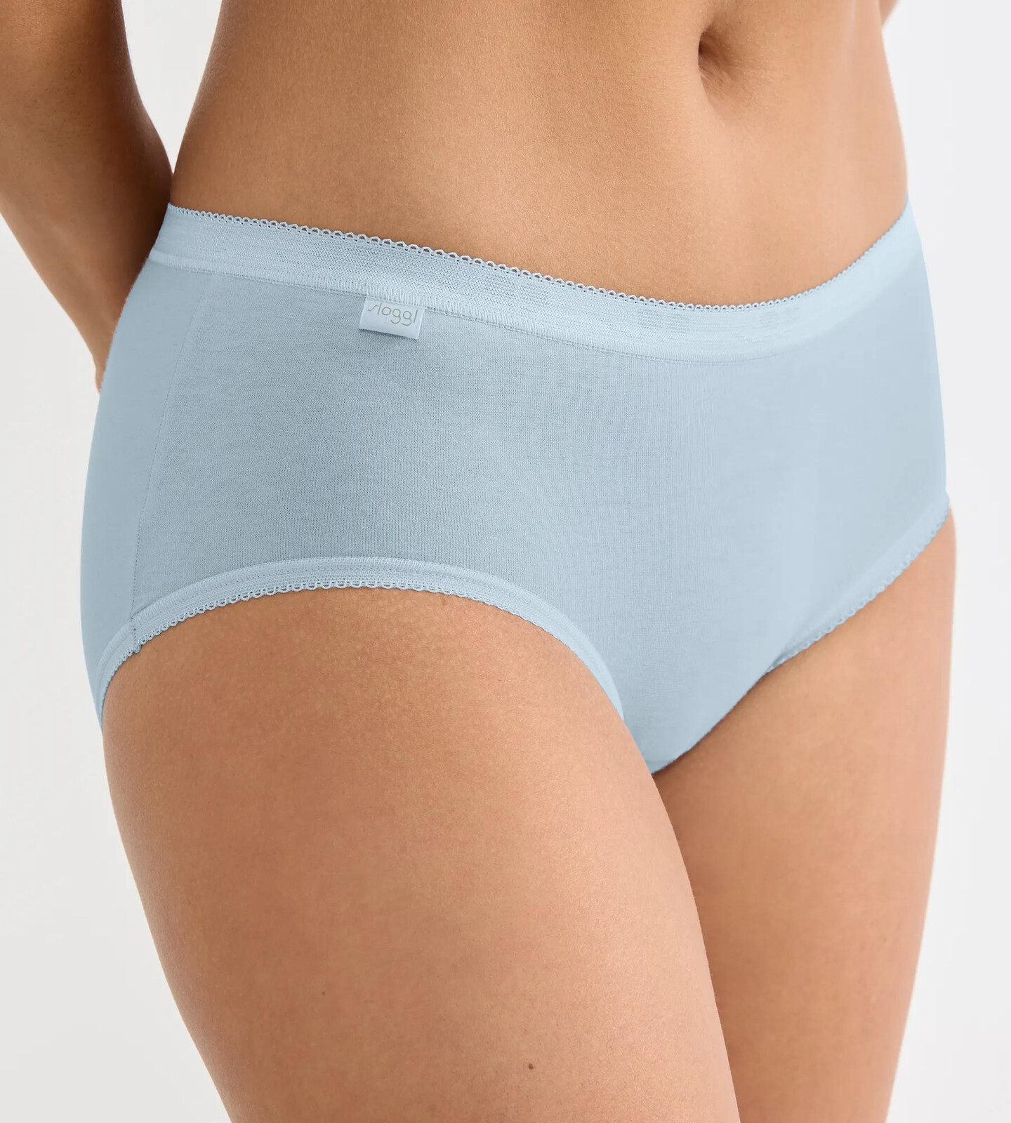 sloggi Basic+ Midi C3P - GRAY - SLOGGI GRAY - SLOGGI MEDIUM GREY MELANGE 46