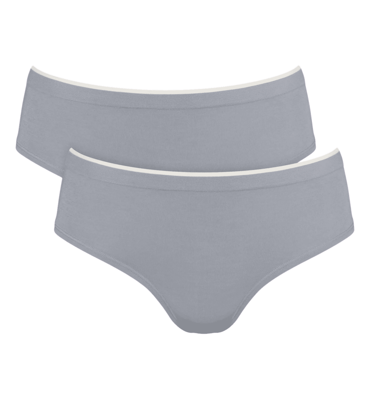 Dámske nohavičky GO Sense Hipster 2P - GRAY - sivá 3602 - SLOGGI CHROME XL