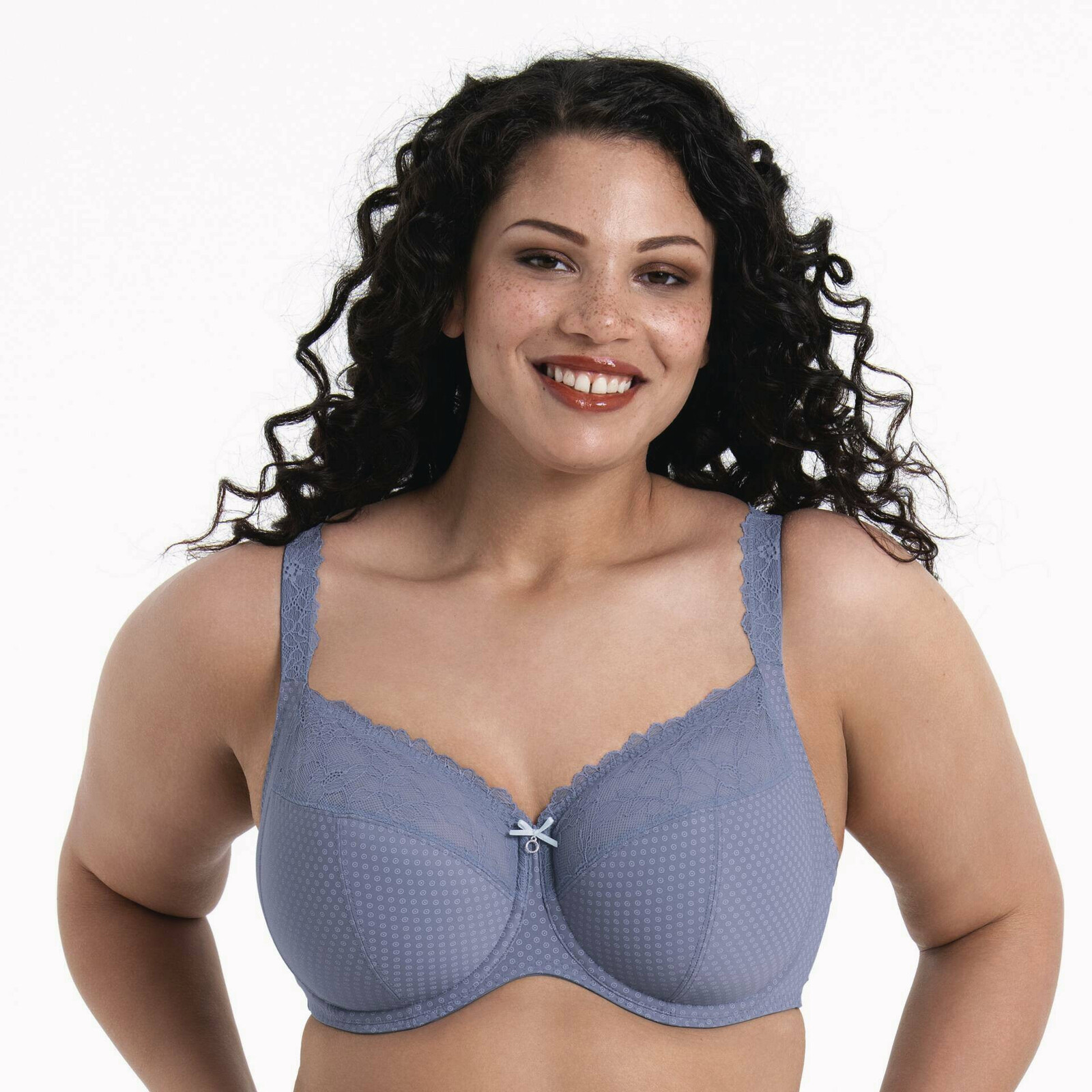 Eloise podprsenka s kosticami Full Cup 5295 stredne modrá - RosaFaia 392 medium blue 95H