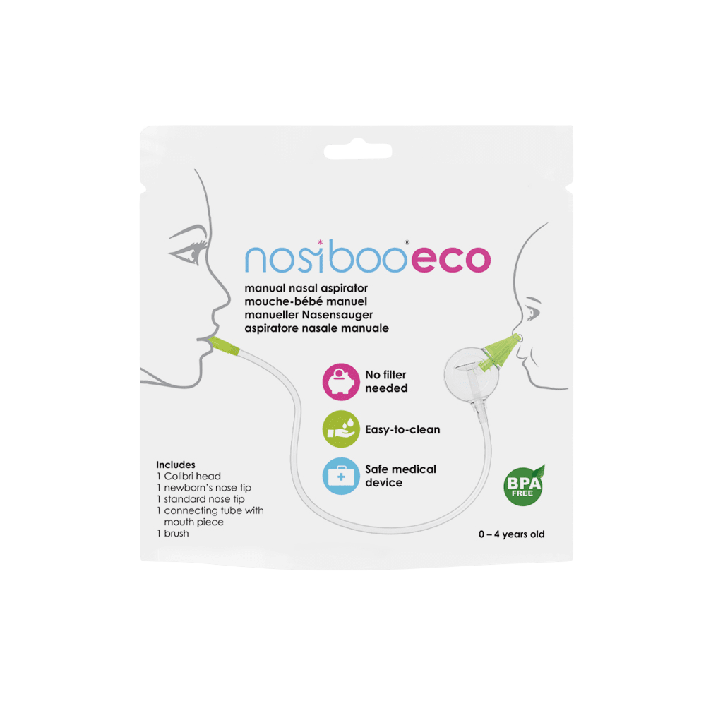 NOSIBOO Eco Manuálna odsávačka nosných hlienov