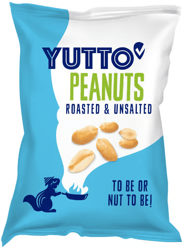 YUTTO Pražené arašidy nesolené 500 g