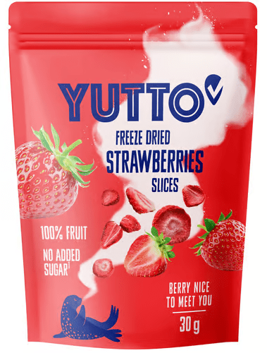 YUTTO Jahody sušené mrazom 30 g