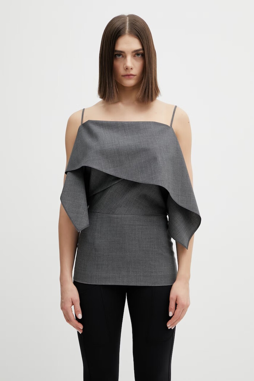 Top s prídavkom vlny MM6 Maison Margiela