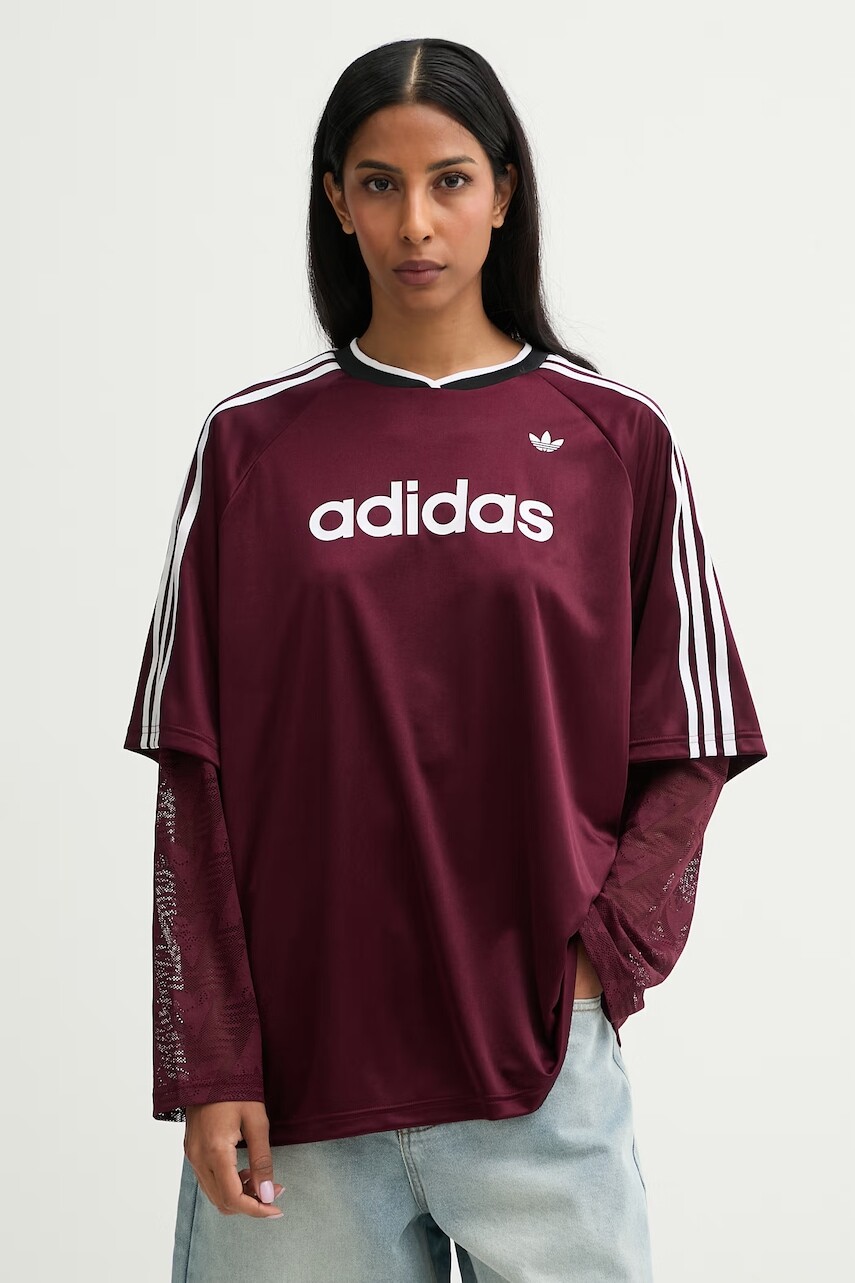 adidas Originals tričko s dlhým rukávom dámske LACE LS JERSEY