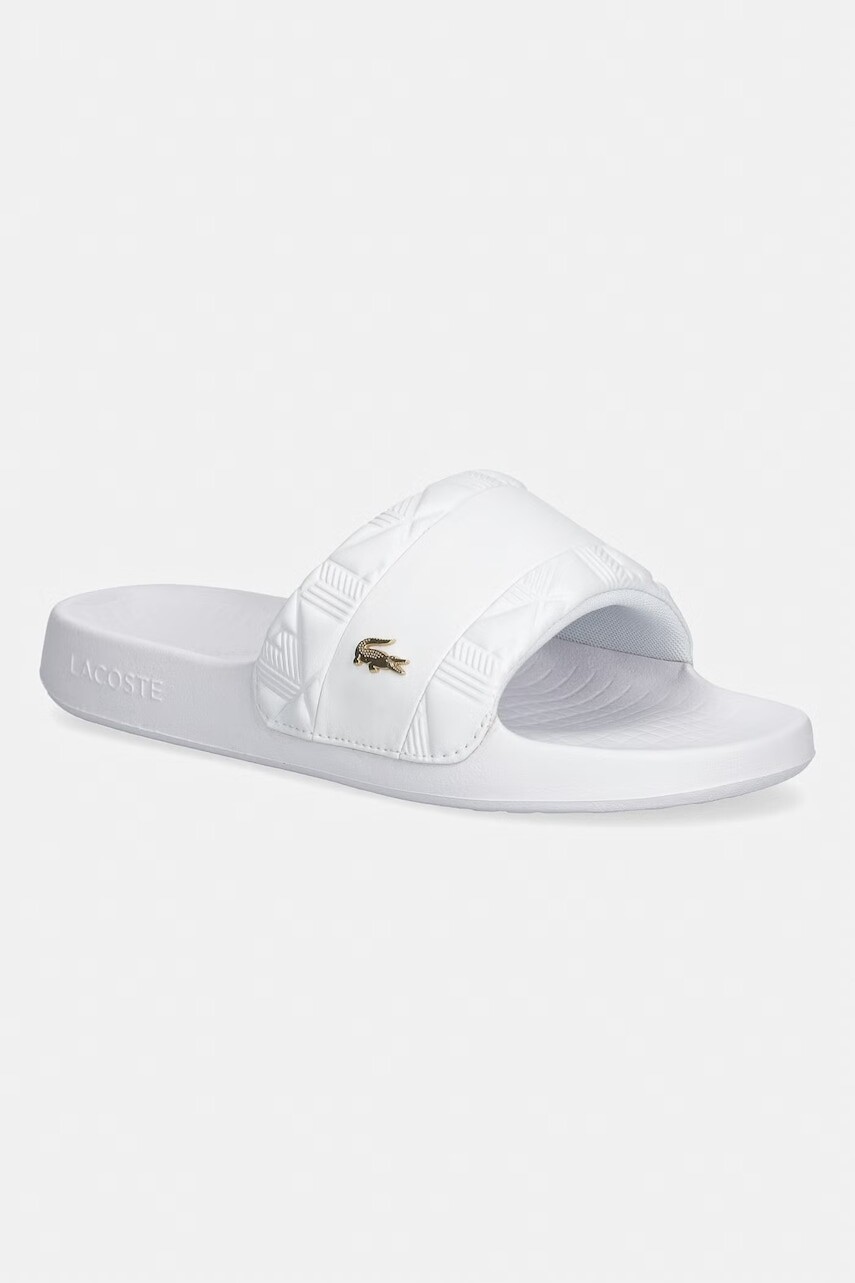 Lacoste dámske šľapky Serve Slides Hybrid Monogram Pack