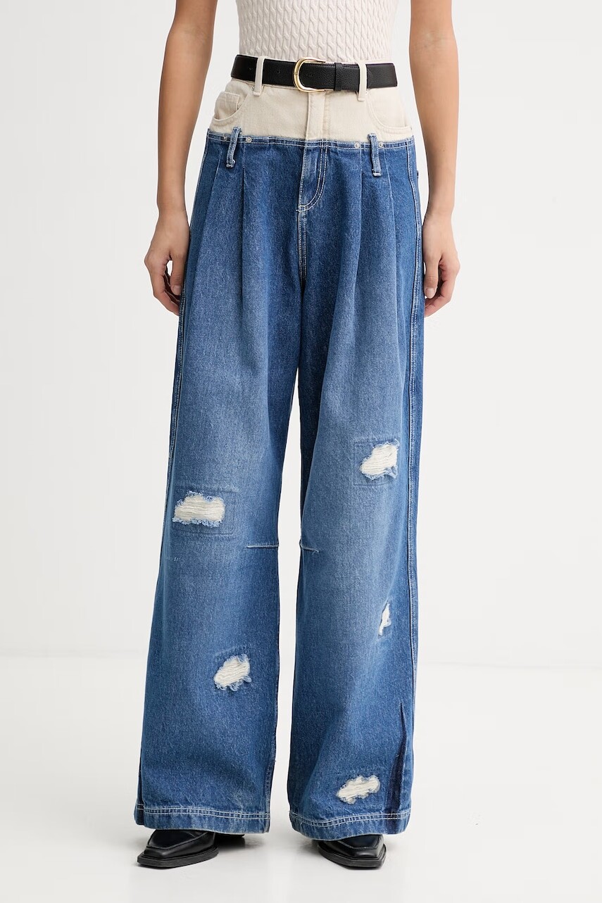 MUNTHE rifle wide leg dámske NEZZA