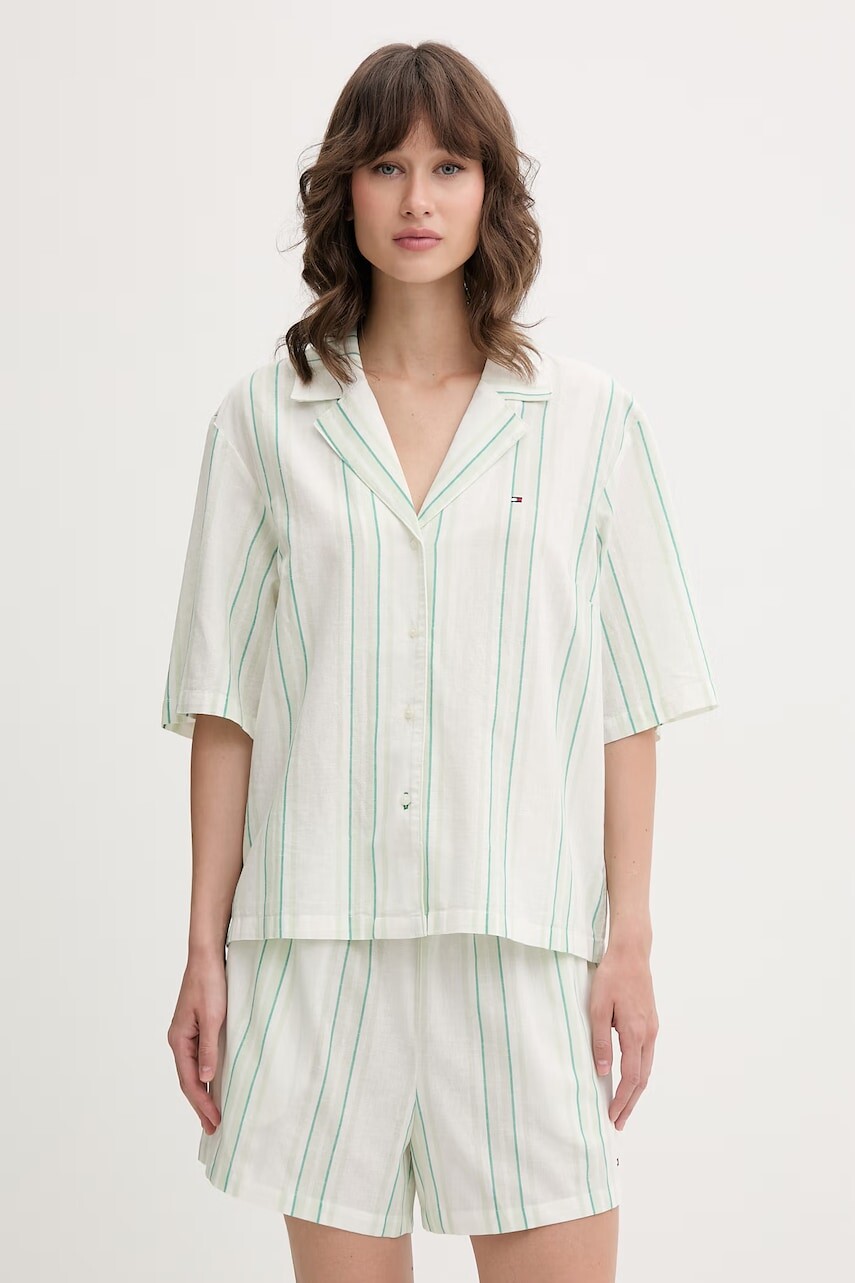 Tommy Hilfiger pyžamo dámske s ľanom