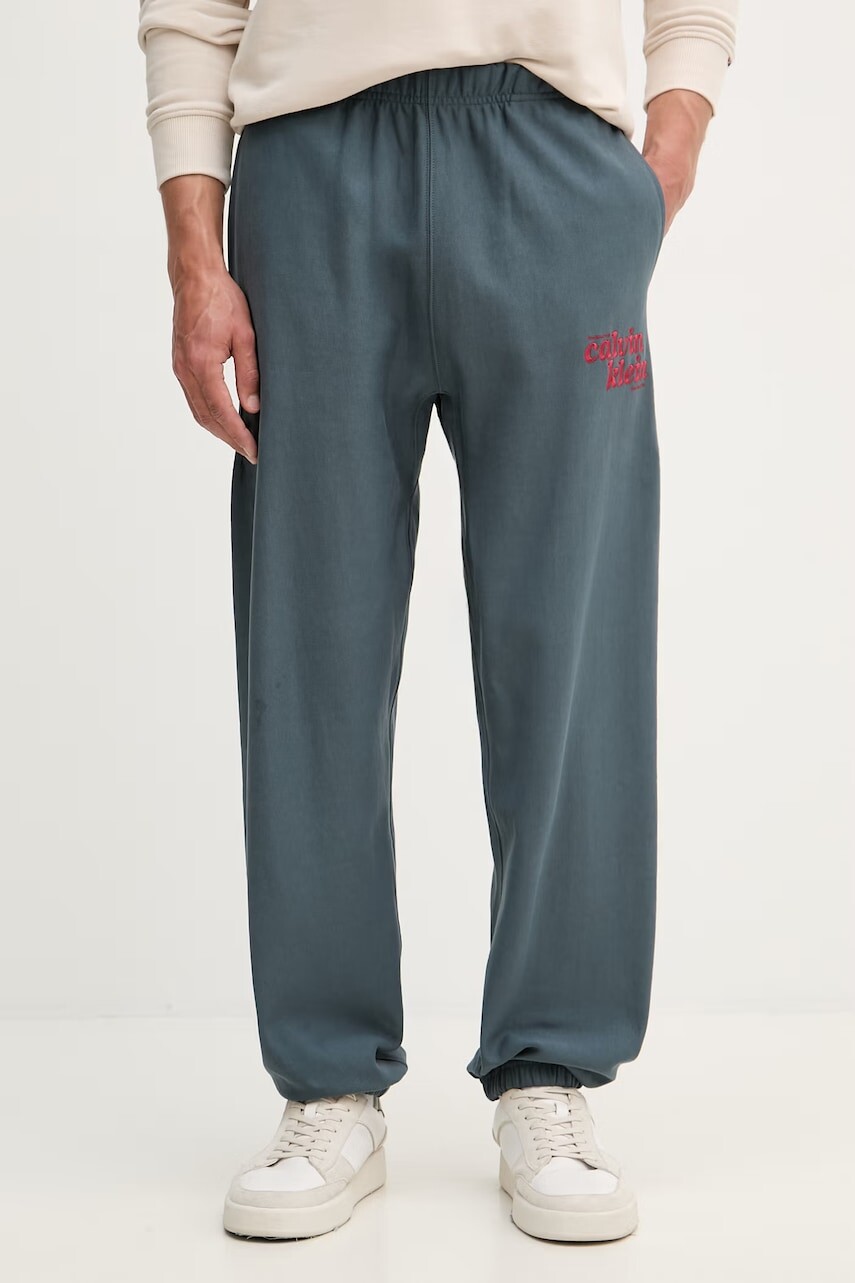 Calvin Klein Jeans teplákové nohavice pánske s bavlnou