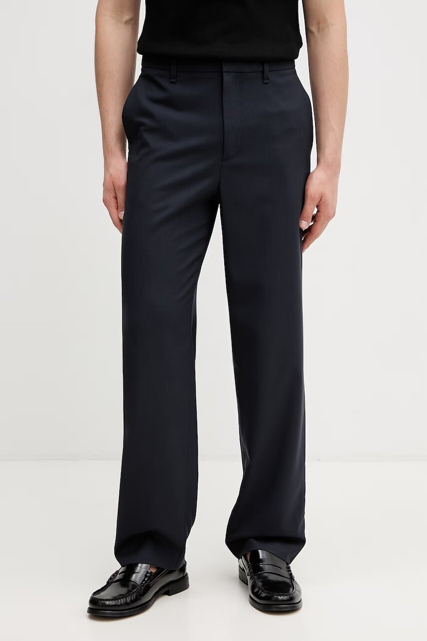 Rag & Bone oblekové nohavice dámske vlnené