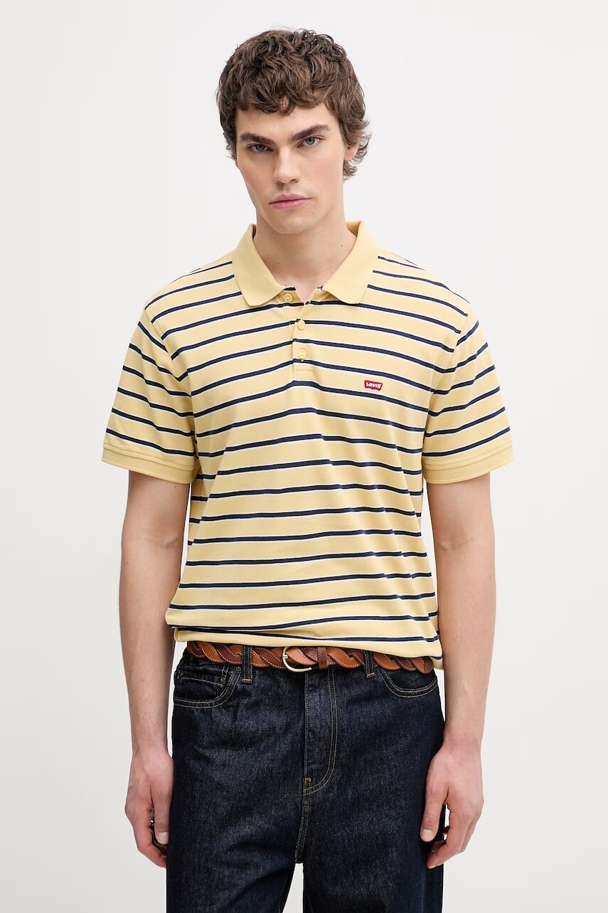 Levi's polo tričko pánske bavlnené LEVIS HM