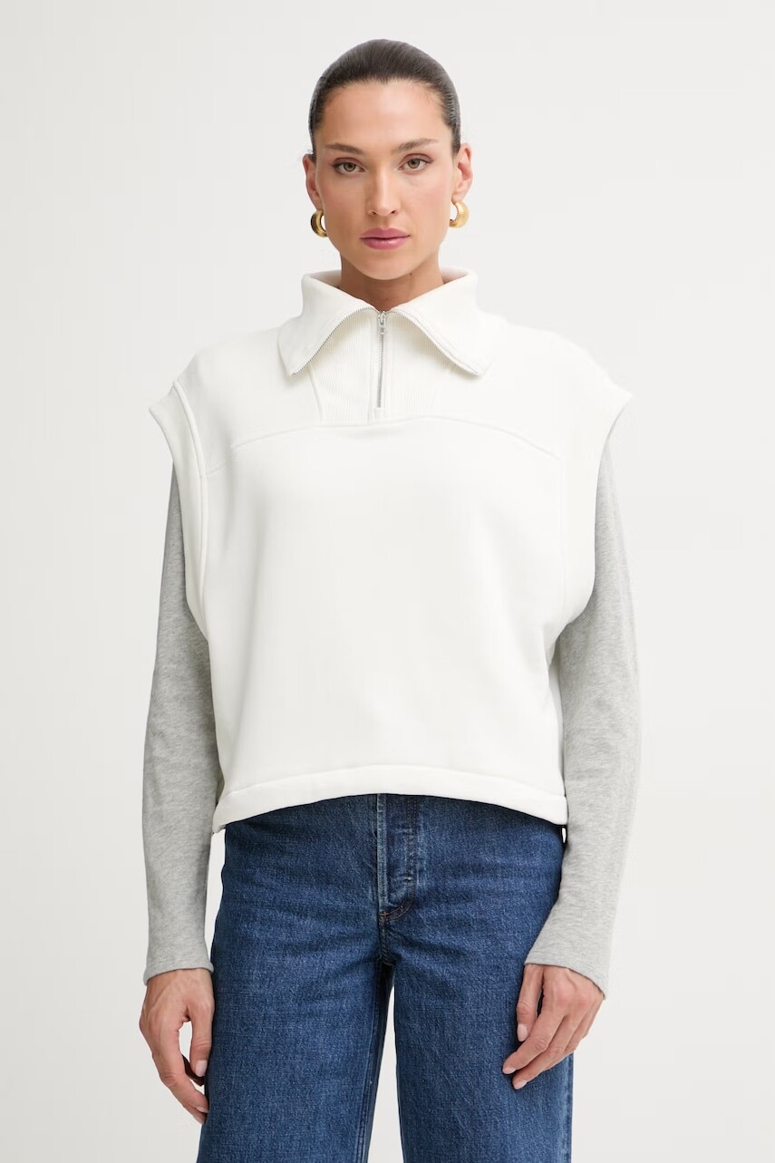 rag & bone mikina bez rukávov dámska s bavlnou Terry