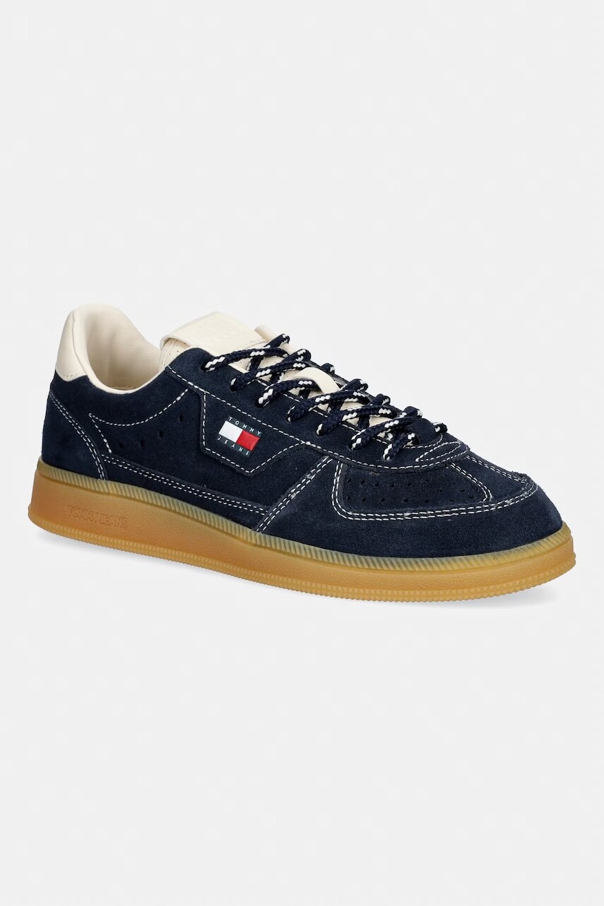 Tommy Jeans MU THE GREENWICH EDGE SUEDE tenisky dámske semišové