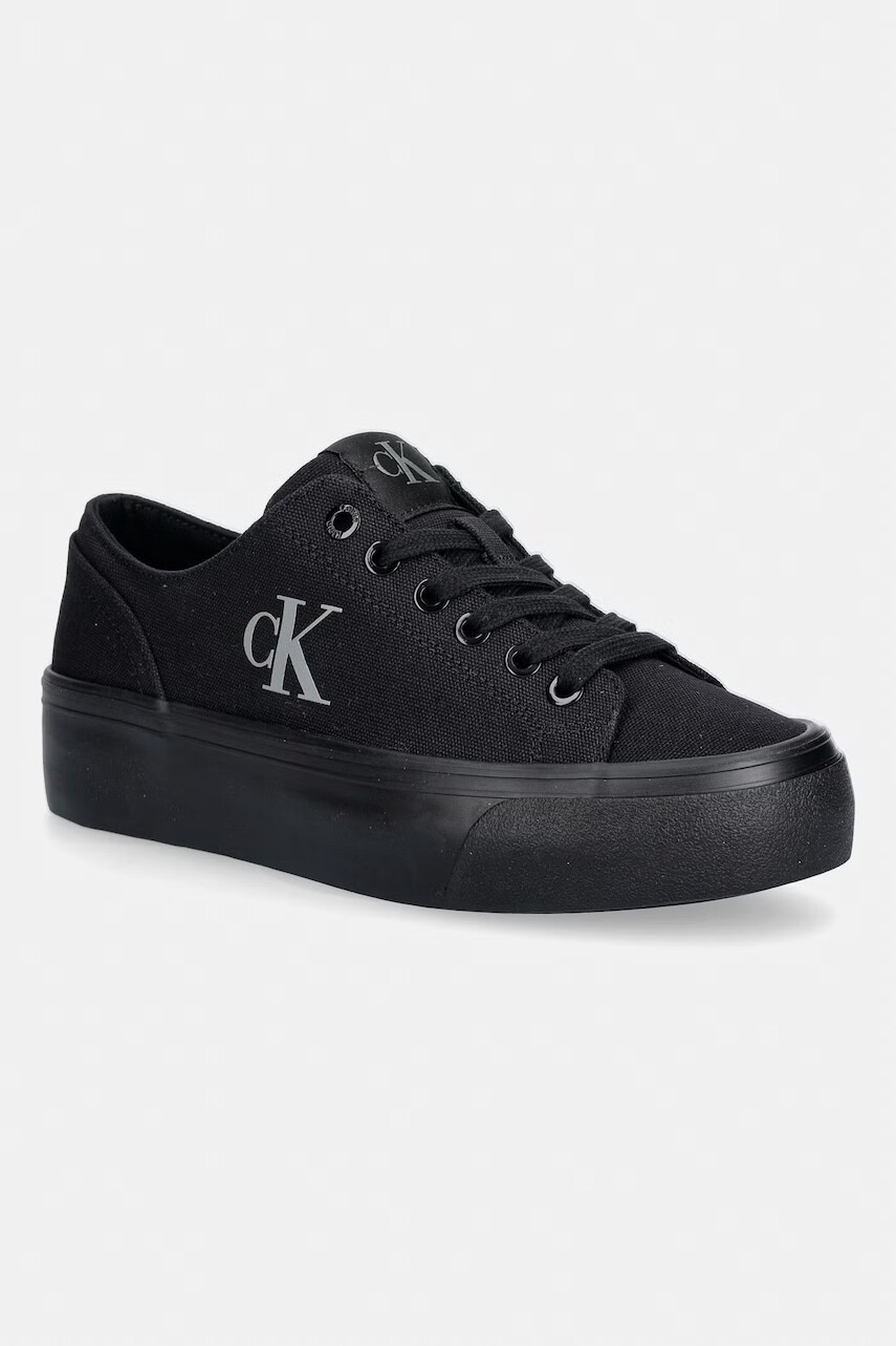 Calvin Klein VULC FLATFORM LOW CANVAS MG tenisky dámske