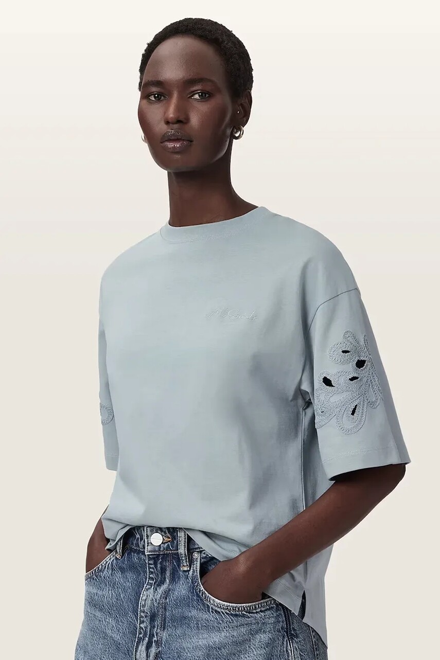 AllSaints oversize tričko dámske bavlnené LOLA