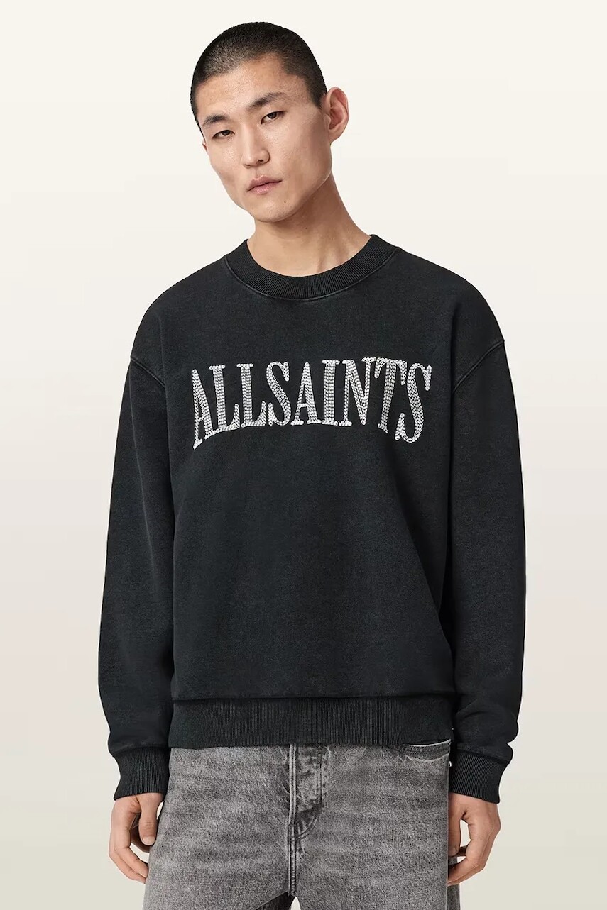 AllSaints mikina pánska bavlnená DASH