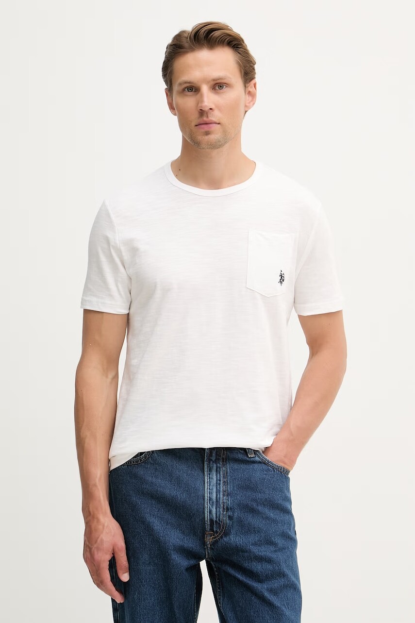 U.S. Polo Assn. tričko pánske bavlnené Slub Pocket