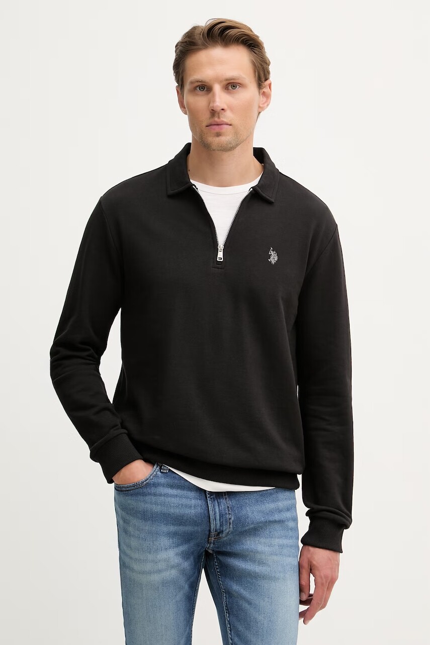 U.S. Polo Assn. mikina pánska bavlnená LB Sweat Zip