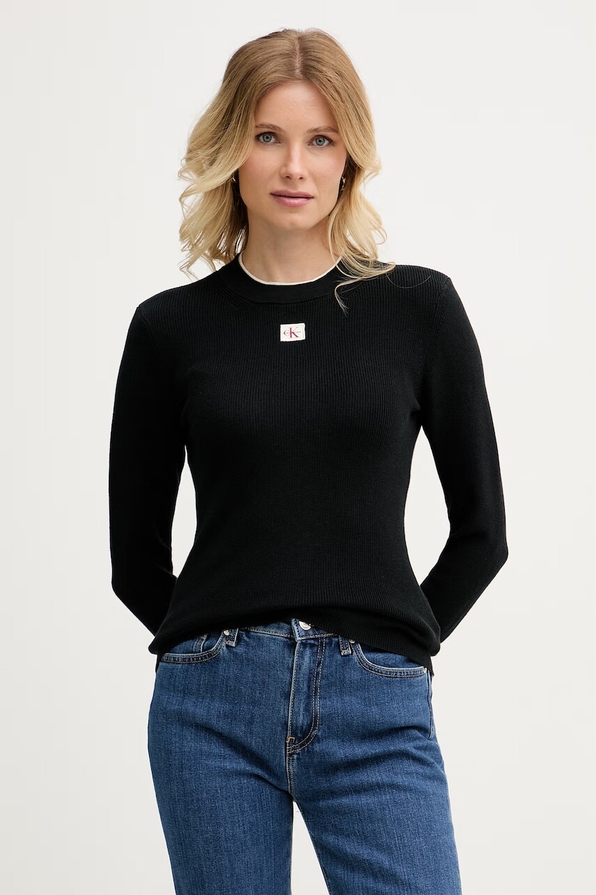 Calvin Klein Jeans sveter dámsky bavlnený