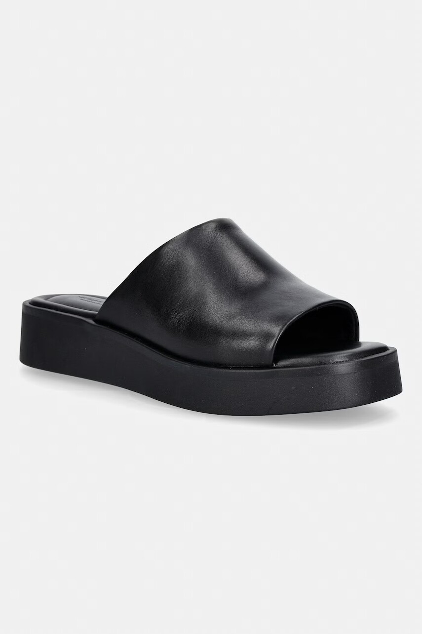 Vagabond Shoemakers šľapky na platforme dámske kožené DANYA