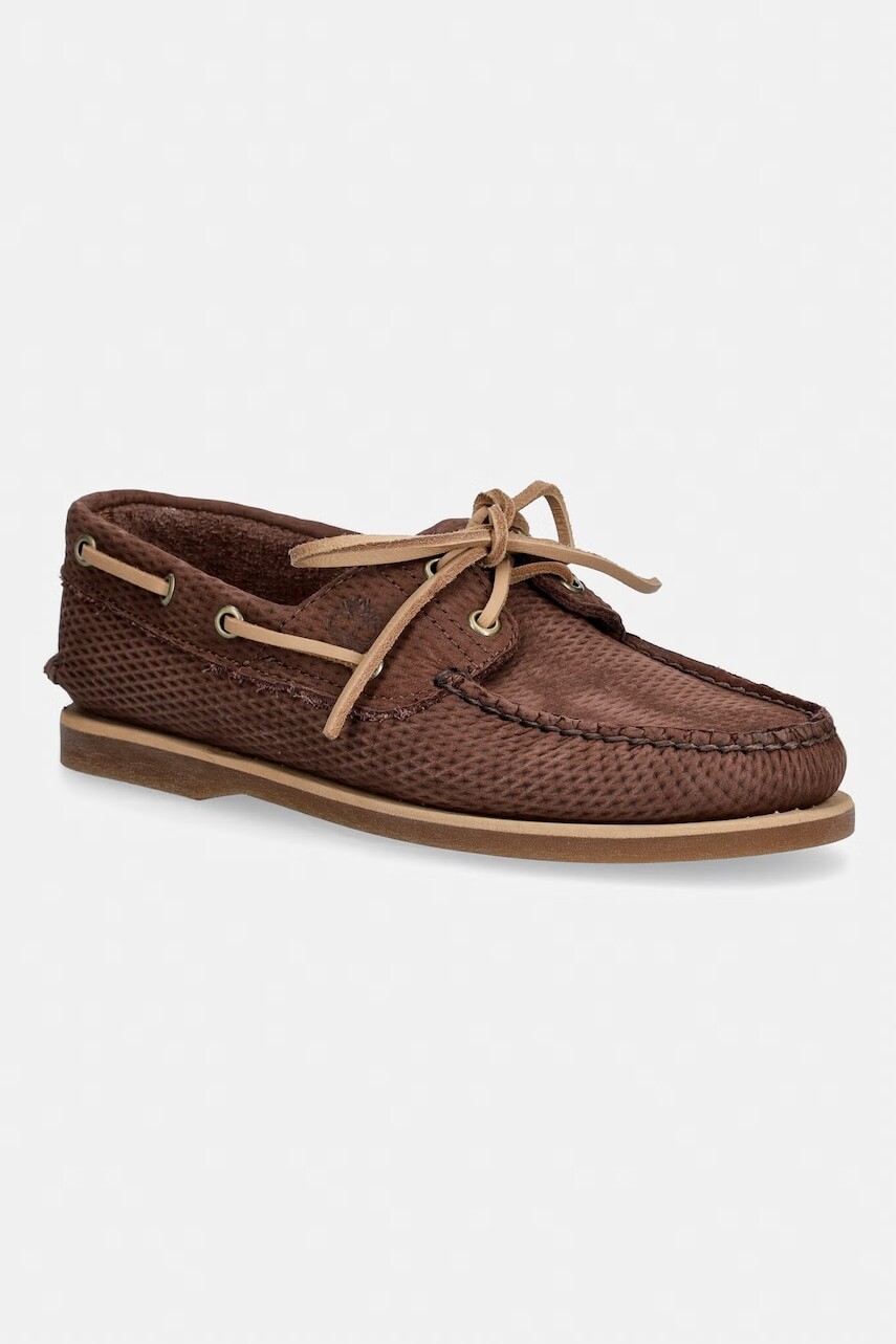 Timberland mokasíny pánske semišové Classic Boat Boat