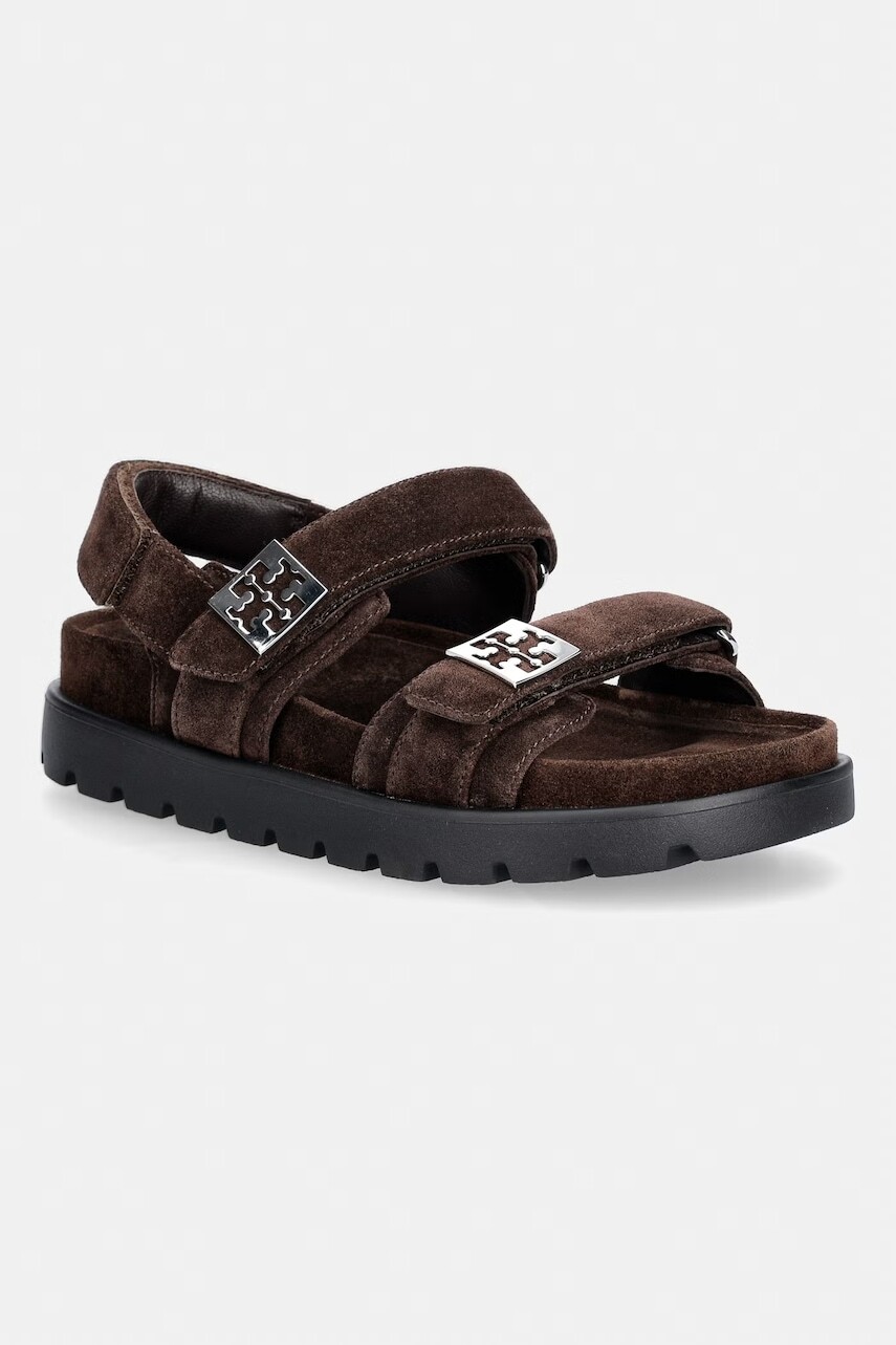 Tory Burch sandále dámske semišové Mellow Sport Sandal