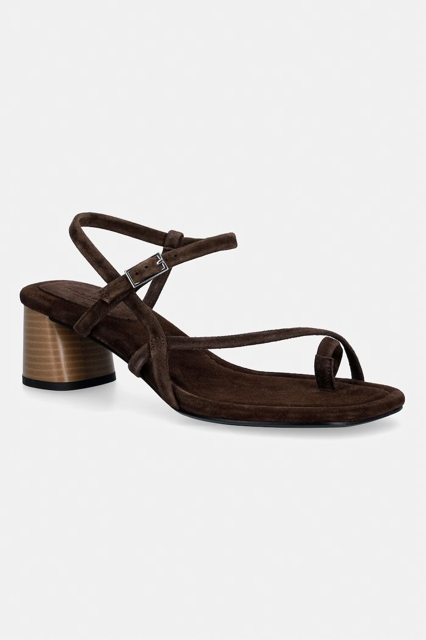 Vagabond Shoemakers sandále na podpätku semišové EVIE