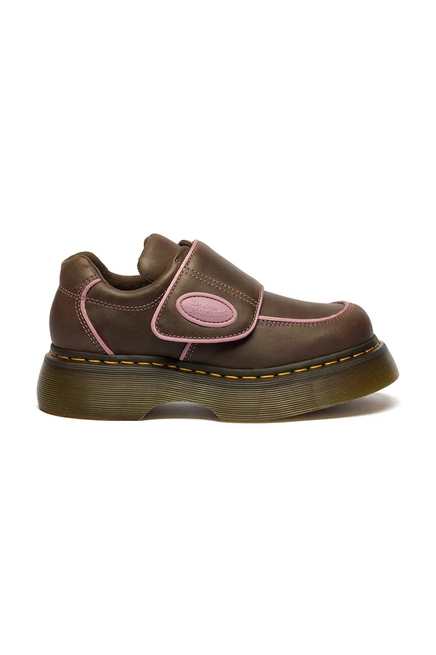 Dr. Martens poltopánky dámske kožené Buzz Strap