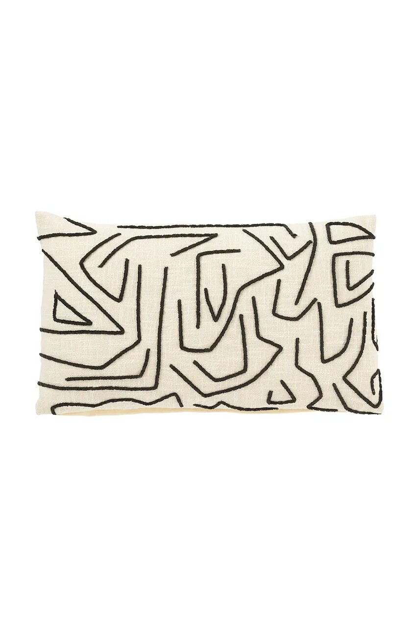 J-Line vankúš dekoratívny z bavlny 60 x 35 x 15 cm
