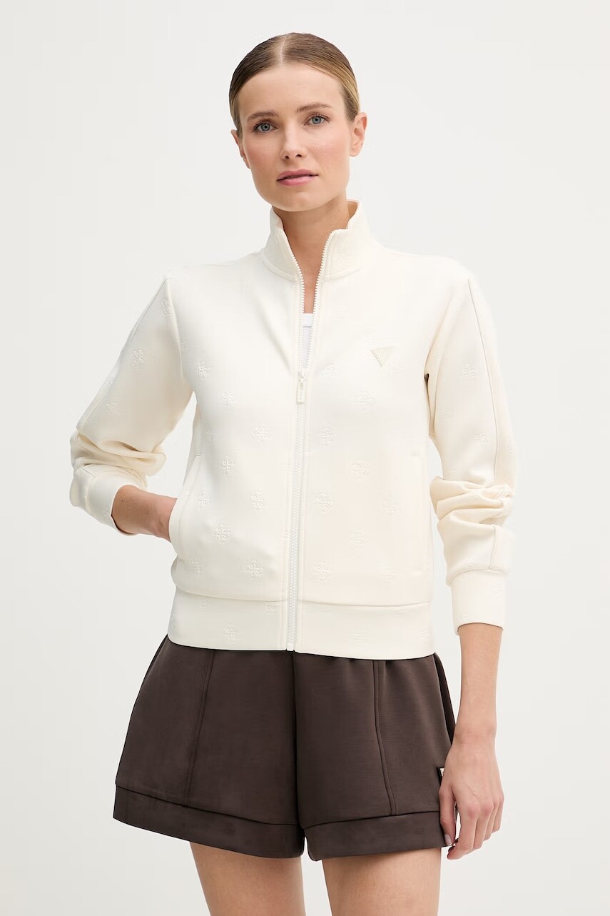 Guess mikina na zips dámska CALISTA