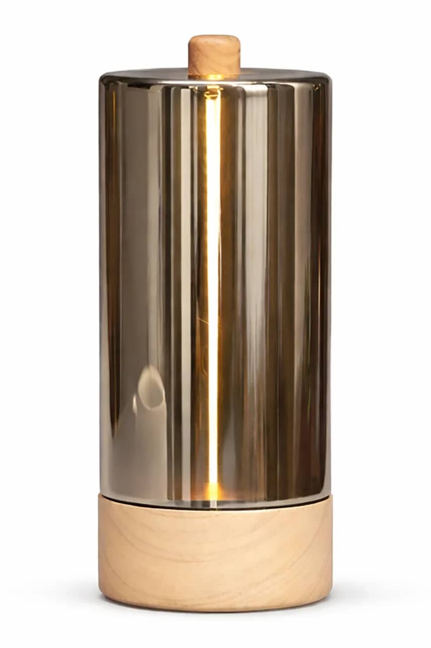 Gingko Design lampa LED zo skla 6,8 x 6,8 x 13,7 cm