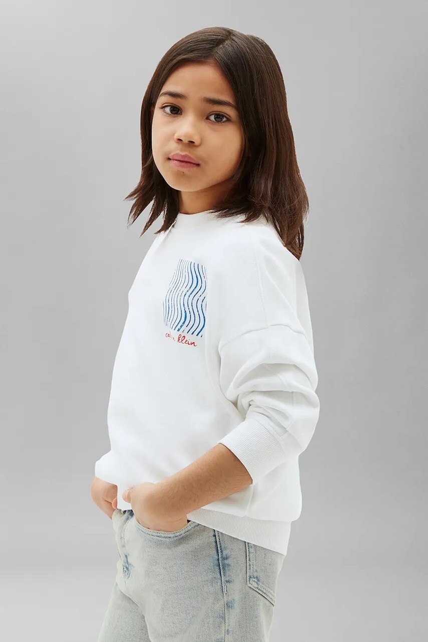 Calvin Klein Jeans mikina detská bavlnená